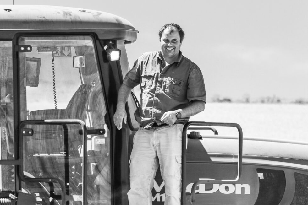 Photo of South African farmer