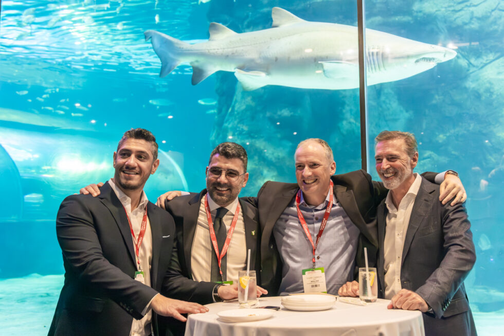 Photo of conference guests at an event in Cape Town